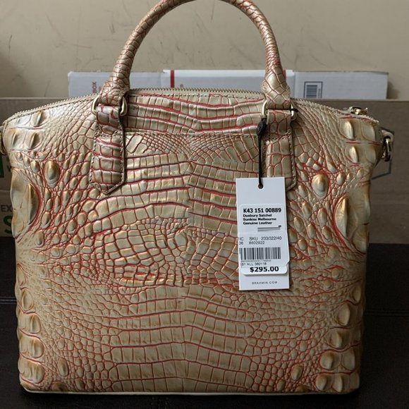 Brahmin Duxbury Sunkiss Satchel NWT PRICE FIRM STOCK PHOTOS Only - Picture 3 of 8